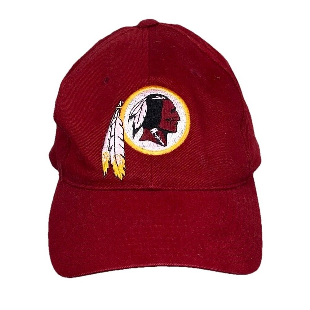 Vintage Washington Redskins American Needle Hat Red Logo Spellout Cap OSFA
